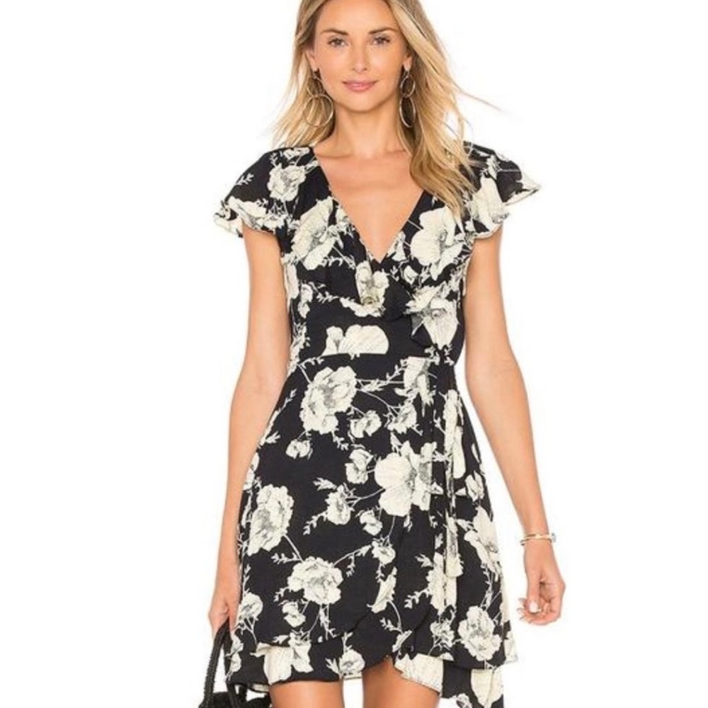 Free People wrap dress